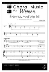 If Now My Mind Was Still SSA choral sheet music cover